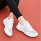 Mesh Sports Women's Shoes Korean Casual  White