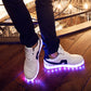 New Men's And Women's Colorful Flashing Shoes