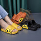 Indoor Slipper Women Sandals Fashion Cartoon Smiling Student Couple Sandals Male