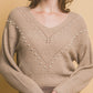 Pearl details sweater