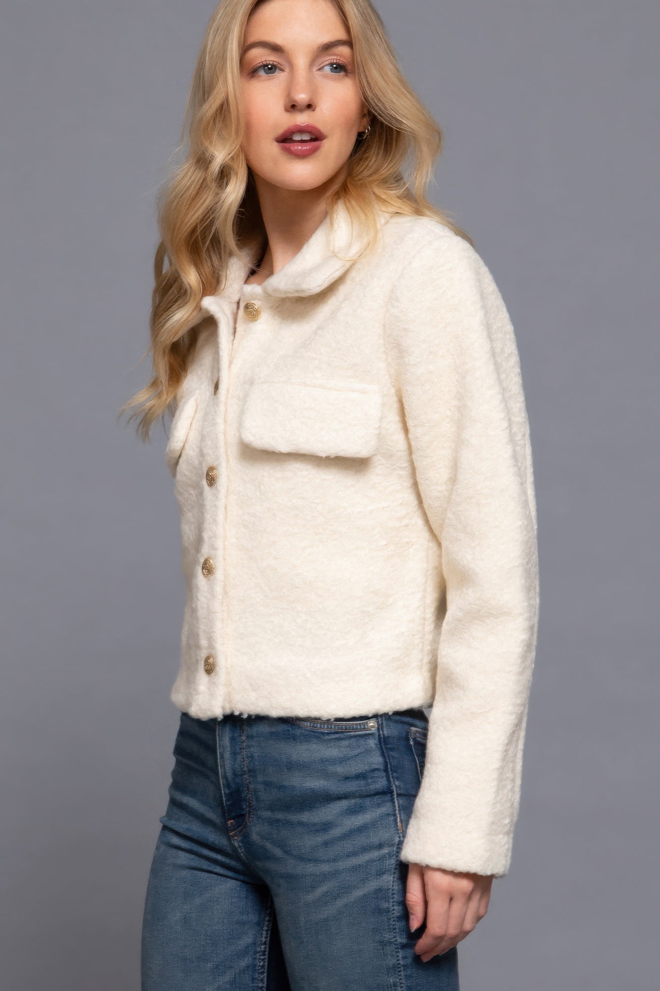 Teddy Fleece lined Jacket