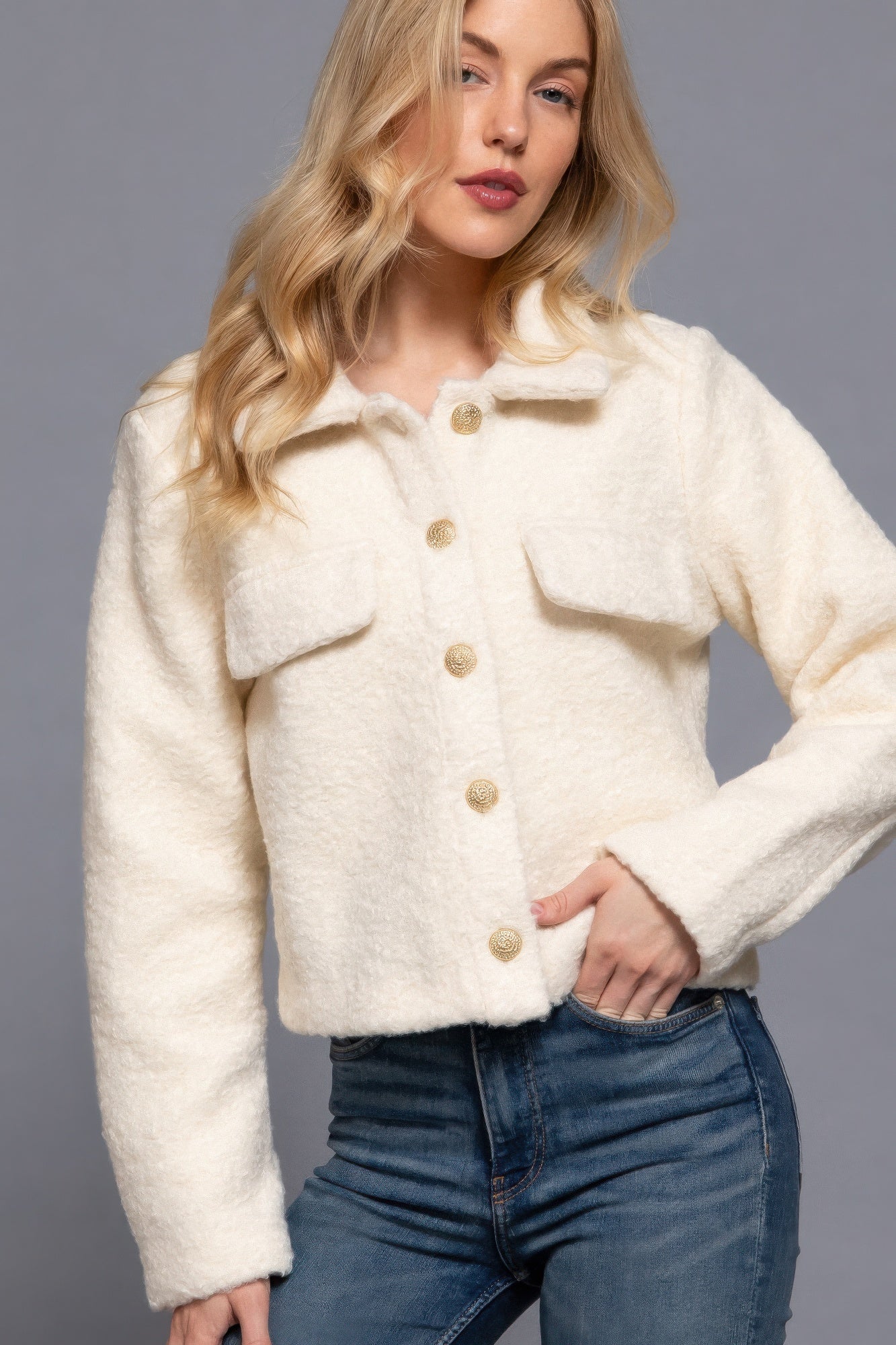 Teddy Fleece lined Jacket