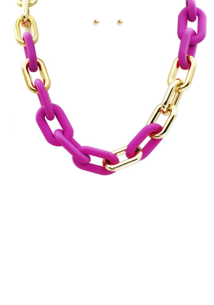 Oval Link Necklace - SIUM