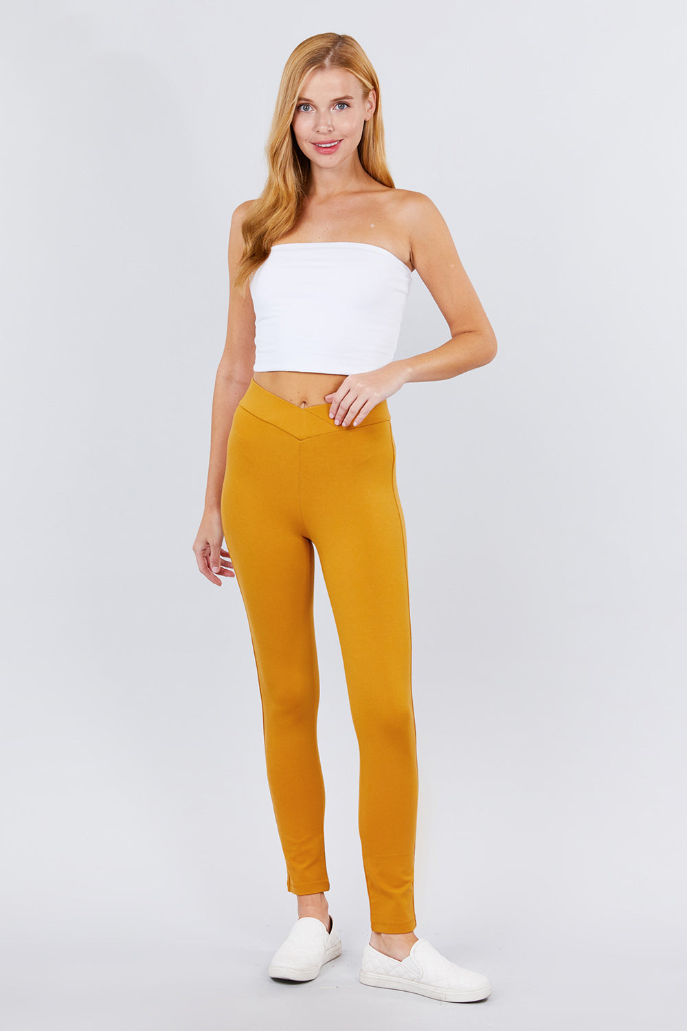 Mid-rise Ponte Pants - SIUM