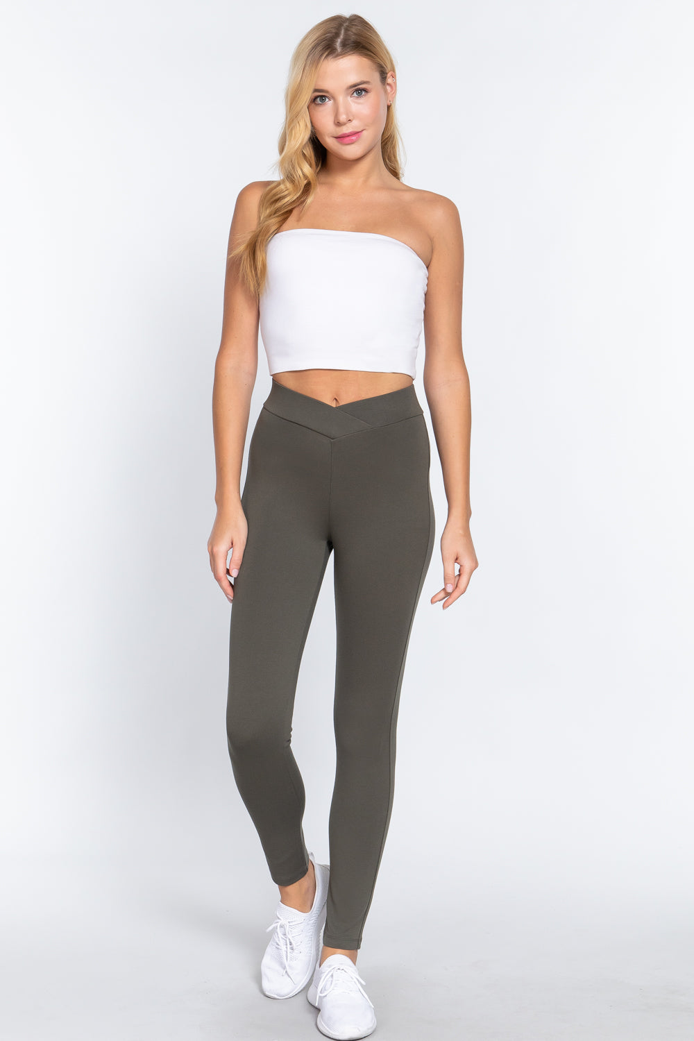 Mid-rise Ponte Pants - SIUM