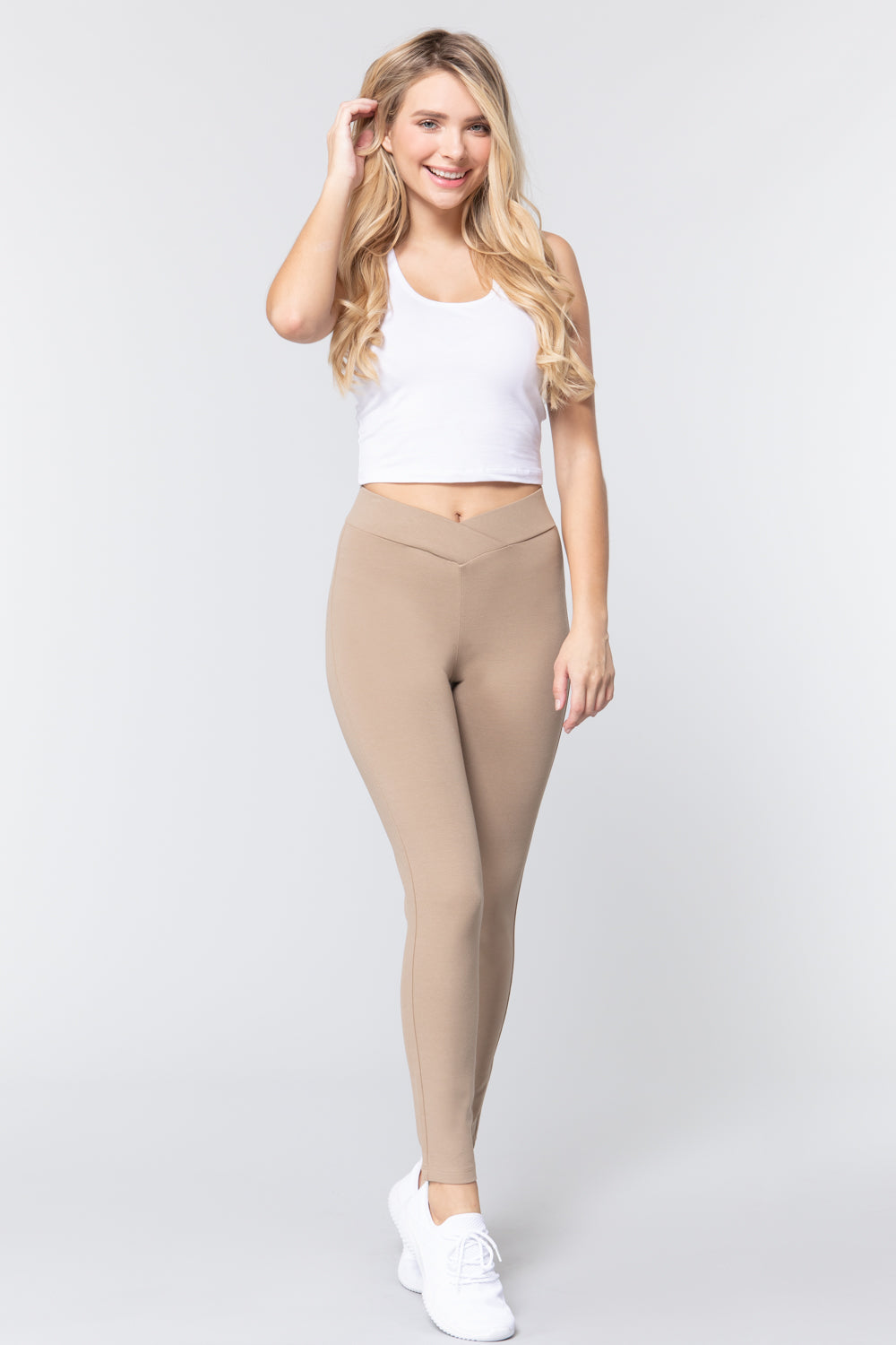 Mid-rise Ponte Pants - SIUM